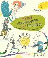 bokomslag Meine Freundinnen und Freunde - zum Eintragen mit Pinsel, Stempel, Kleber