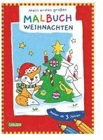 bokomslag Ausmalbilder für Kita-Kinder: Mein erstes großes Malbuch: Weihnachten
