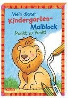 bokomslag Mein dicker Kindergarten-Malblock: Punkt zu Punkt