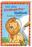 Mein dicker Kindergarten-Malblock: Punkt zu Punkt, Häftad