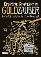 bokomslag Kratzbilder für Kinder: Kreative Kratzkunst: Goldzauber