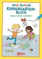 Rätseln für Kita-Kinder: Mein bunter Kindergarten-Block: Malen, suchen, zuordnen 1