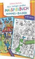 Mein lustiges großes Malspielbuch: Wimmel-Bilder (ab 5 Jahren)