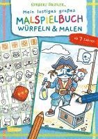 bokomslag Mein lustiges großes Malspielbuch: Würfeln & Malen (ab 7 Jahren)