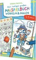 Mein lustiges großes Malspielbuch: Würfeln & Malen (ab 7 Jahren)