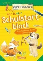 bokomslag Mein bunter Schulstartblock: Buchstaben und Zahlen schreiben
