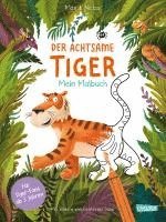 bokomslag Der achtsame Tiger: Mein Malbuch