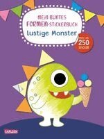 Mein buntes Formen-Stickerbuch: Lustige Monster, Häftad