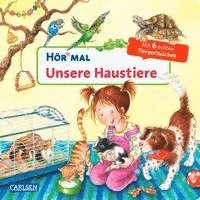 bokomslag Hör mal (Soundbuch): Unsere Haustiere