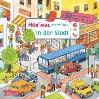 bokomslag Hör mal (Soundbuch): Wimmelbuch: In der Stadt