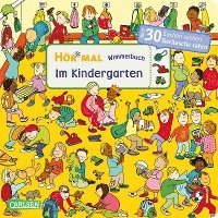 bokomslag Hör mal (Soundbuch): Wimmelbuch: Im Kindergarten