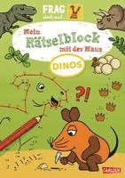 bokomslag Frag doch mal ... die Maus: Mein Rätselblock mit der Maus - Dinos