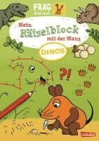 bokomslag Frag doch mal ... die Maus: Mein Rätselblock mit der Maus - Dinos