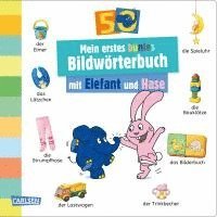 bokomslag Mein erstes buntes Bildwörterbuch mit Elefant und Hase