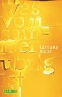 Tamara Bach - was vom Sommer übrig ist, Häftad