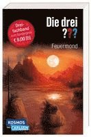 bokomslag Die drei ???: Feuermond. Dreifachband. (Enthält die Bände: Das Rätsel der Meister, Der Pfad der Täuschung, Die Nacht der Schatten)