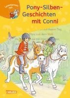 bokomslag LESEMAUS zum Lesenlernen Sammelbände: Pony-Silben-Geschichten mit Conni