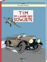 bokomslag Tim und Struppi: Tim im Lande der Sowjets - farbige Ausgabe