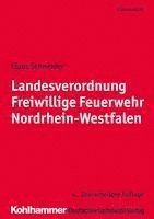 bokomslag Landesverordnung Freiwillige Feuerwehr Nordrhein-Westfalen