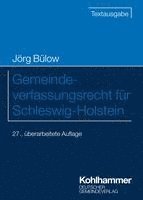 bokomslag Gemeindeverfassungsrecht für Schleswig-Holstein