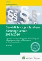 bokomslag Gesetzlich vorgeschriebene Aushänge Schule 2025 / 2026