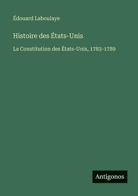 bokomslag Histoire des États-Unis