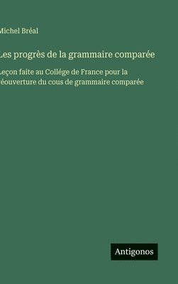 bokomslag Les progrès de la grammaire comparée