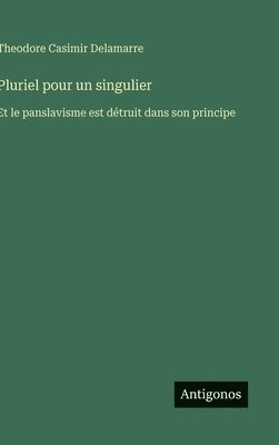 bokomslag Pluriel pour un singulier
