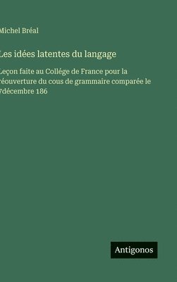 bokomslag Les idées latentes du langage