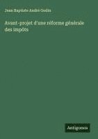 bokomslag Avant-projet d'une réforme générale des impôts