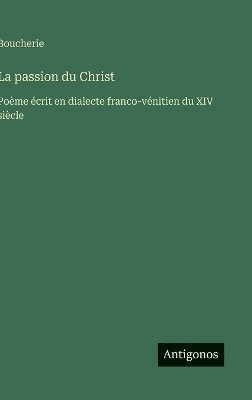 bokomslag passion du Christ