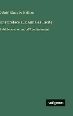 bokomslag Une préface aux Annales Tacite