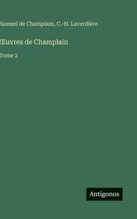 bokomslag OEuvres de Champlain