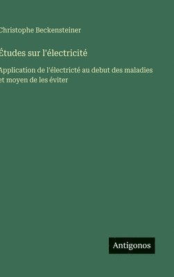 bokomslag Études sur l'électricité