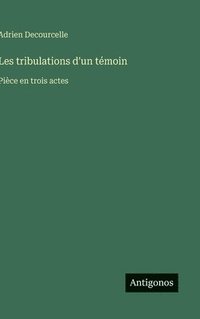 bokomslag Les tribulations d'un témoin