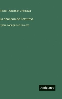bokomslag chanson de Fortunio