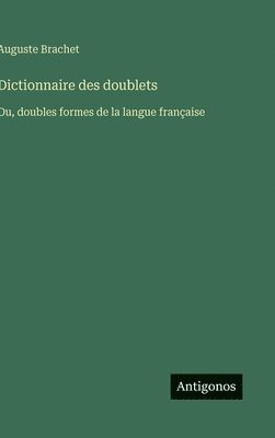 bokomslag Dictionnaire des doublets