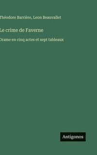 bokomslag crime de Faverne