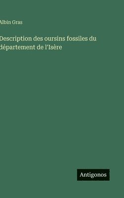 bokomslag Description des oursins fossiles du département de l'Isère