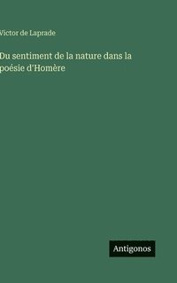 bokomslag Du sentiment de la nature dans la poésie d'Homère