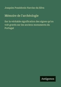 bokomslag Mémoire de l'archéologie