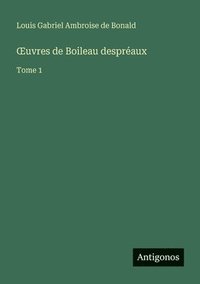bokomslag OEuvres de Boileau despréaux