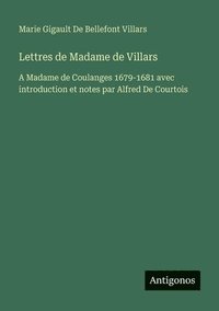 bokomslag Lettres de Madame de Villars