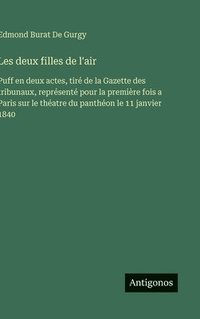 bokomslag Les deux filles de l'air