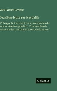 bokomslag Deuxième lettre sur la syphilis