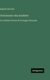 bokomslag Dictionnaire des doublets