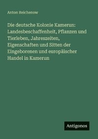 bokomslag deutsche Kolonie Kamerun