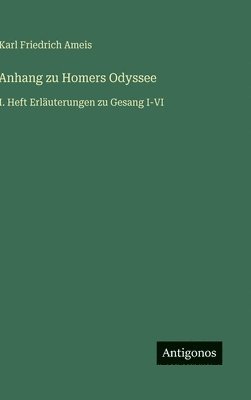 bokomslag Anhang zu Homers Odyssee