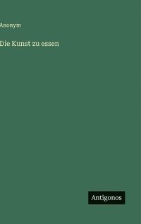 bokomslag Kunst zu essen