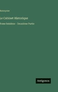 bokomslag Cabinet Historique
